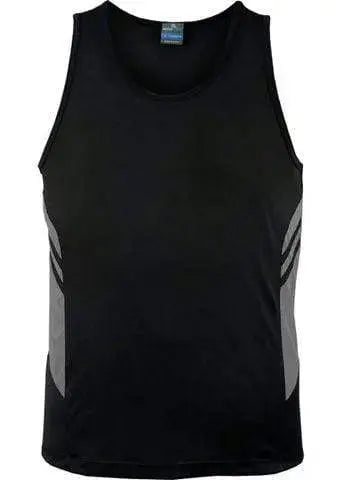 Aussie Pacific Men's Tasman Singlet 1111 Casual Wear Aussie Pacific Black/Ashe S